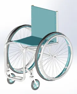 Active sport wheelchair