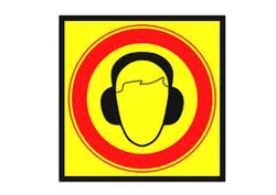 Adesivo EPI - Protetor Auricular