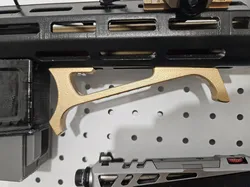 Airsoft Angled MLOK skeletonized grip