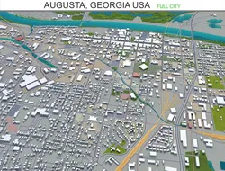 augusta city georgia usa 60km