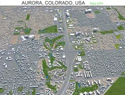aurora city colorado usa 60km