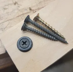 Drywall countersunk screw washer #6 size bugle head