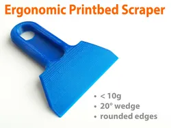 Ergonomic Printbed / Build Plate Scraper