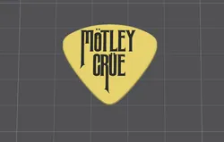 Motley Crue Guitar Pick