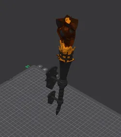Pochodnia, Torch, Medieval Torch