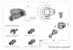Prosthetics simple customization