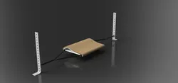 Rear Leg Pads For Desk to increase working efficiency of Workers at  desk.