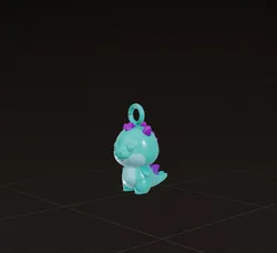 Roztomilý dinosaurus - klíčenka (Cute Dino Keychain)
