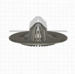 Shower Sieve or Hair Strainer also for Kitchen Sink