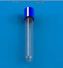 Test tube o tubo de ensayo