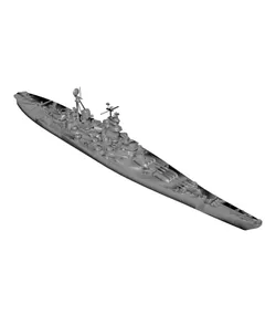1/700 Scale USS Winconsin BB-64  1956.stl