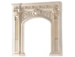 Arched doorway Arch in classic style 3D model