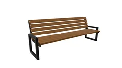 Bench Low Poly
