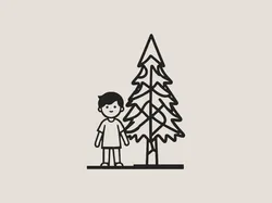 Child & Tree: 3D Printable Friendship Wall Art