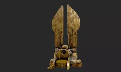 Cleopatras Throne 3D model