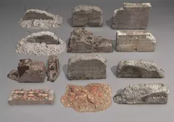 Construction waste Low-poly 3D model