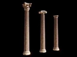 Corinthian Column 3D model