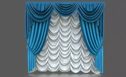 CURTAINS 2 curtain 3D model