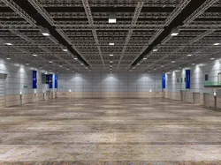 Exhibition Hall interior 8 3D model