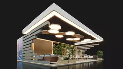 Exhibition Stand - 14m x 10m 3D model 3D model 3D model