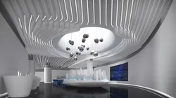 Futuristic Exhibition Room 3D model