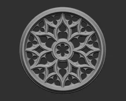 Gothic Tracery 4 3D print model
