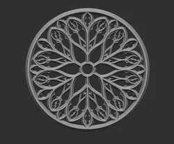 Gothic Tracery 6 3D print model