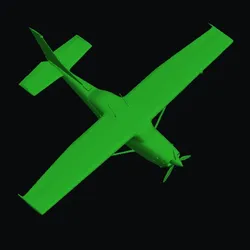 gratuită de Vehicles & Machinery STL Descărcare - Cessna 210E - 3D_Dreammaker