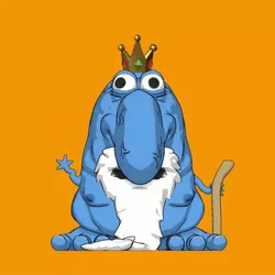 King Shmaloogle from smiling friends