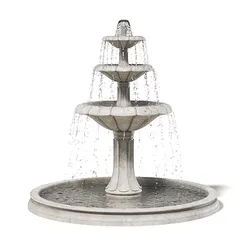 Large Fountain 3D Model 3D model