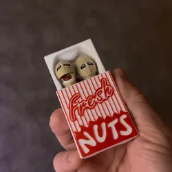 Lil Fidget Peanut Package - Holds 2 Peanuts