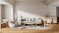 Living Room Interior Scene for Cinema 4D and Redshift Render  3D model