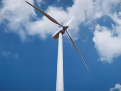 Low Poly PBR Wind Turbine Low-poly 3D model