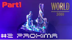 Models used in 1/3000 Sci-Fi City "Proxima" Part1