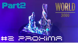 Models used in 1/3000 Sci-Fi City "Proxima" Part2