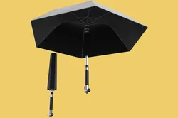 MULTIFUNCTION HANDLE AIR PUMP UMBRELLA INFLATOR BIKE PORTABLE