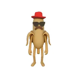 Other STL Download - Banana Sheriffby 3D_Printers