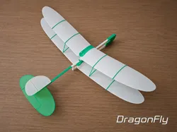 Planeador de vuelo libre "DragonFly" - Modelo de impresión 3D gratuito