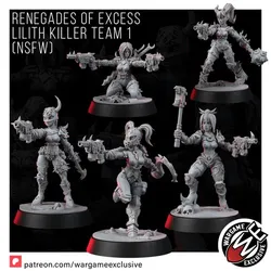 RENEGADES OF EXCESS LILITH KILLER TEAM 1 (NSFW)