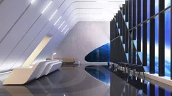 Sci-fi interior 02 - 1000 Museum 3D model