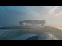 Stadium and sports complex 3D model