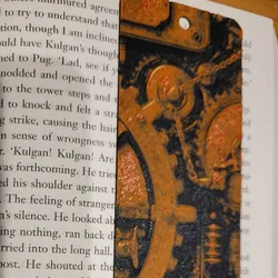 Steampunk Gears Bookmark 04