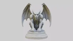 Stonegargoyle Model Low-poly 3D model