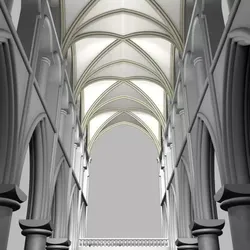 Structure cathedral 3D model
