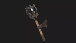 Torch prt1 low-poly 3D model Low-poly 3D model
