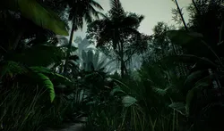 tropical forest pack for game ready Low-poly 3D model