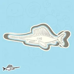 Underwater world cookie cutters - sailfish (style 1)