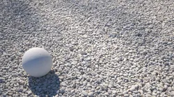 White small pebbles gravel texture Texture