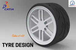 CATIA TUTORIALS| HOW TO MAKE TYRE DESIGN IN CATIA V5 | CADTECH MAHI #9