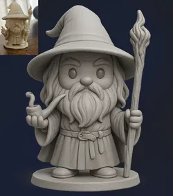 Chibi Gandalf (LOTR)